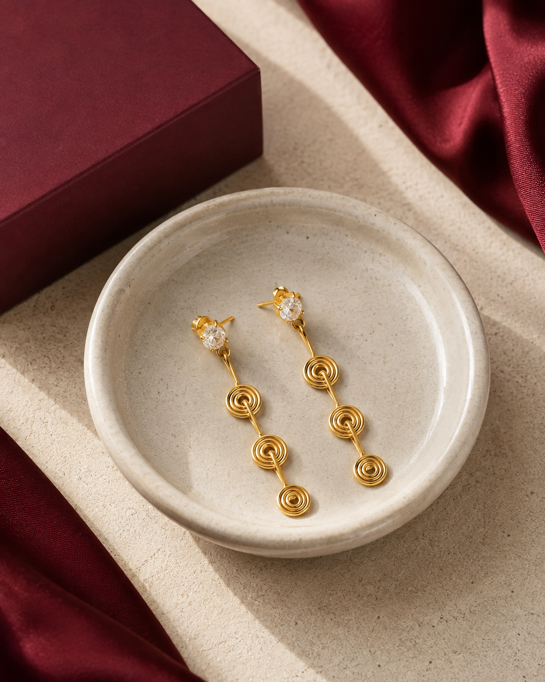 Aurelie Cascade Earrings