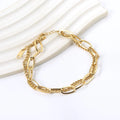 Celeste Double Chain Bracelet