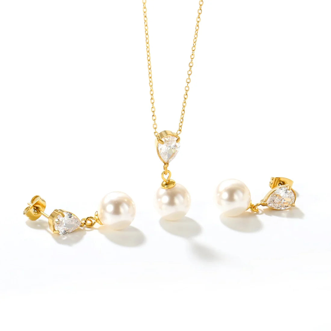 Colette Pearl Jewelry Set