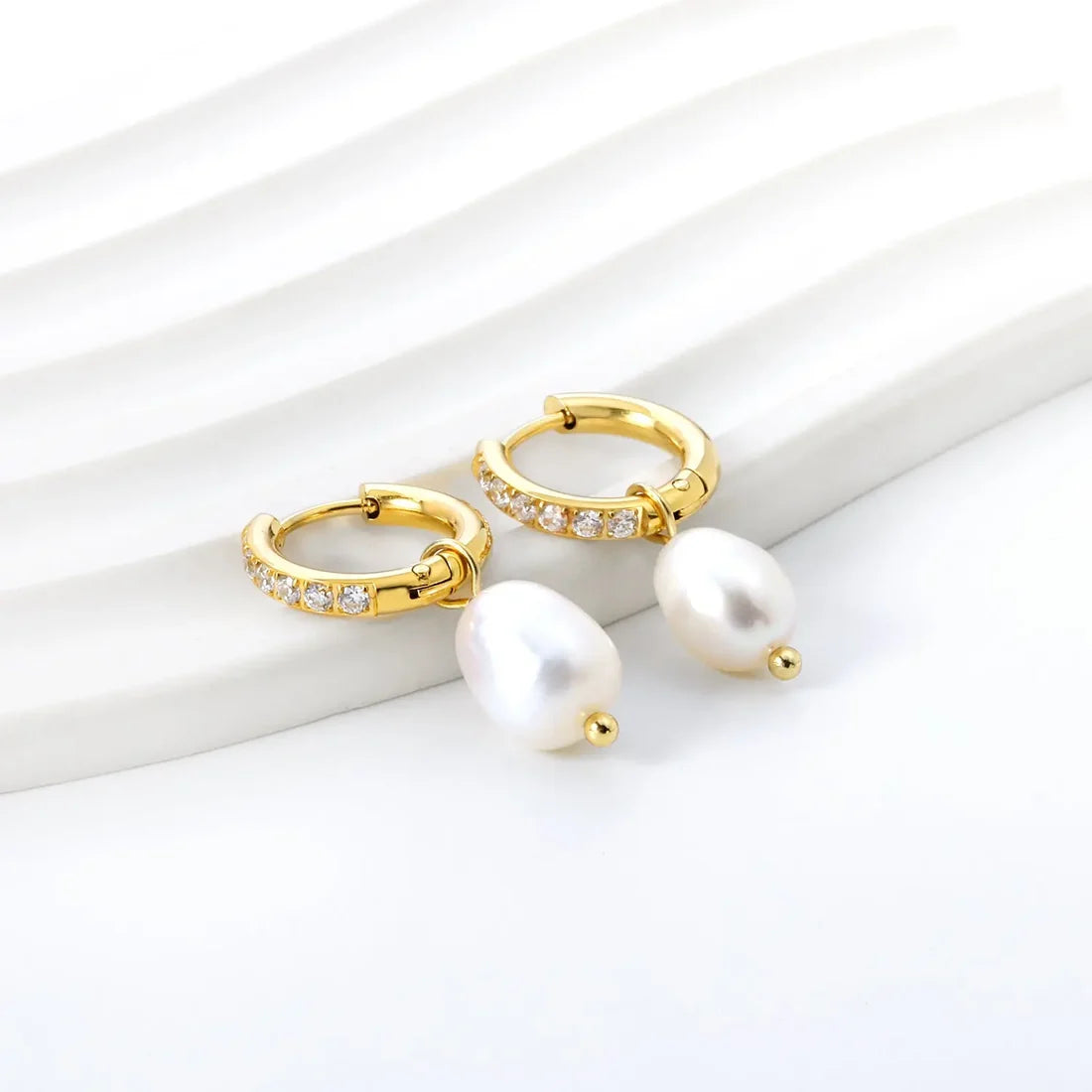 Vivienne Pearl Drop Earrings