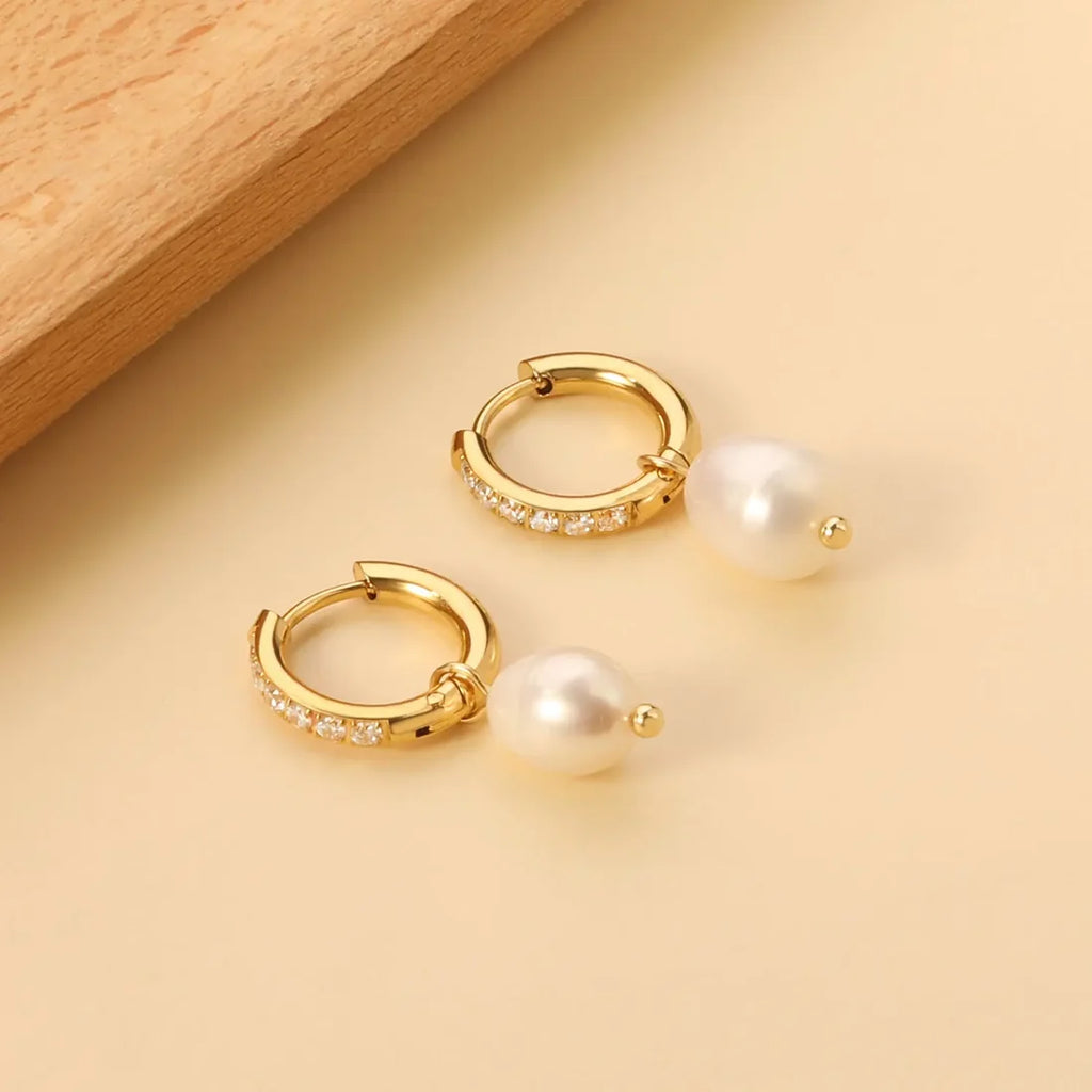 Vivienne Pearl Drop Earrings