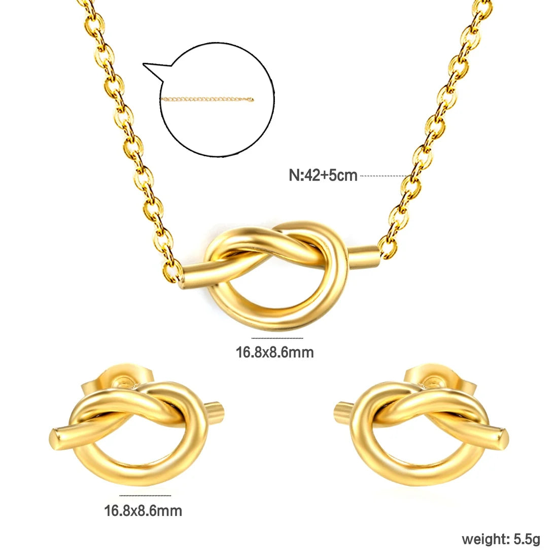 The Knot Jewelry Set