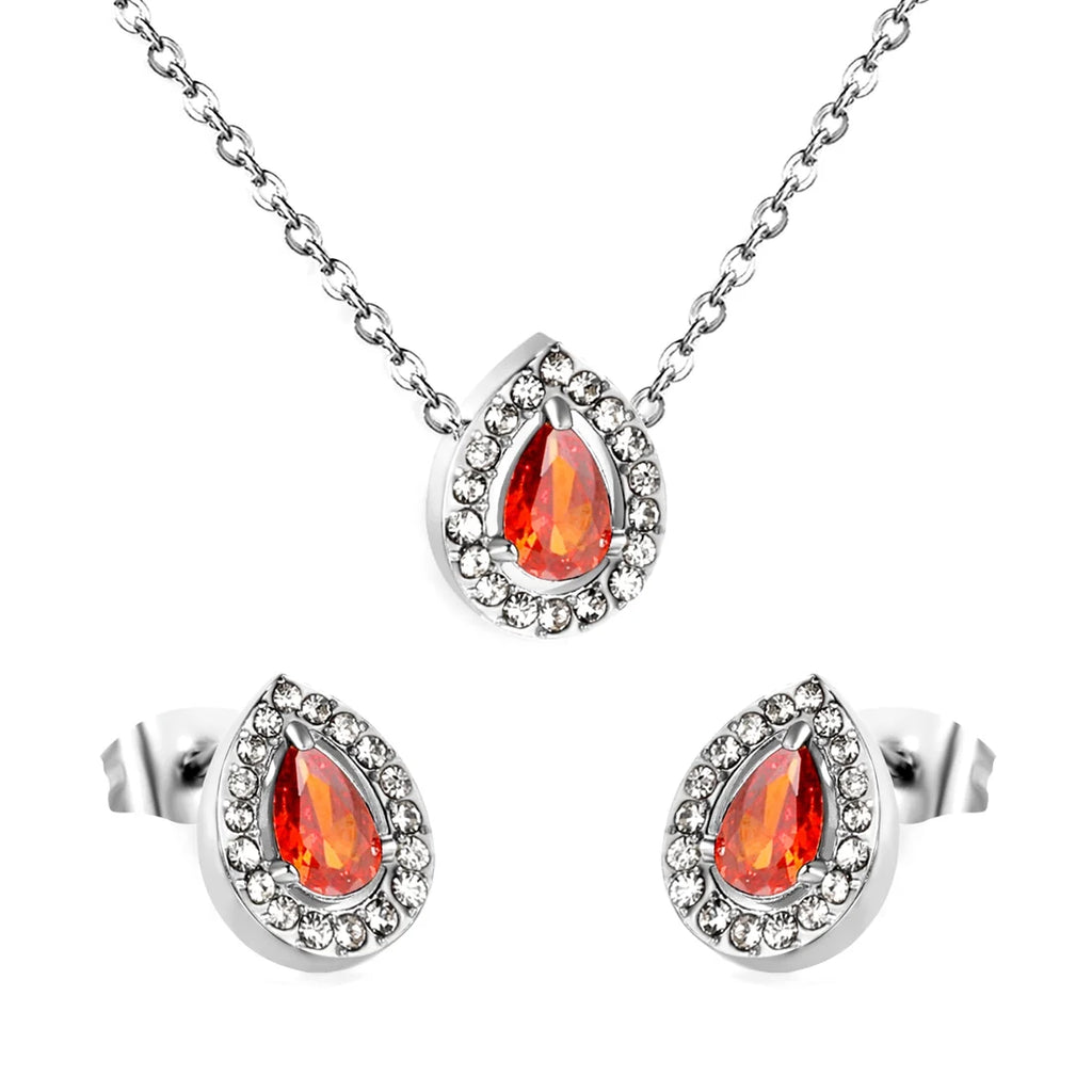 Scarlet Grace Teardrop Set
